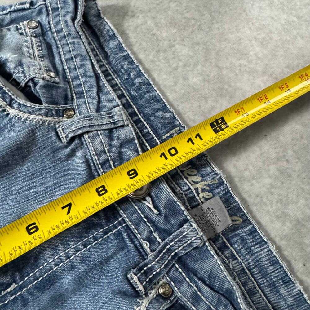 ND Weekend Wing Embellished Bootcut Blue Denim Stretch Womens Jeans - Size: 10 - Picture 7 of 11